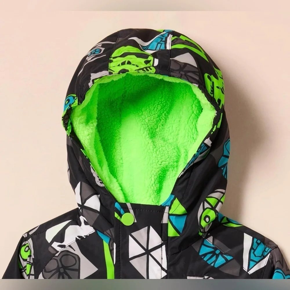 Disney | Marvel | Star Wars Boys and Toddlers' Warm Puffer Coat. Warm & cozy